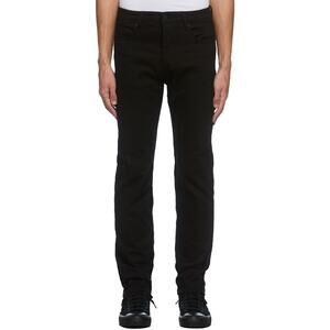 Ksubi NWT Hazlow Ace Black Mid Rise Tapered Fit Denim Jeans Men's Size 29